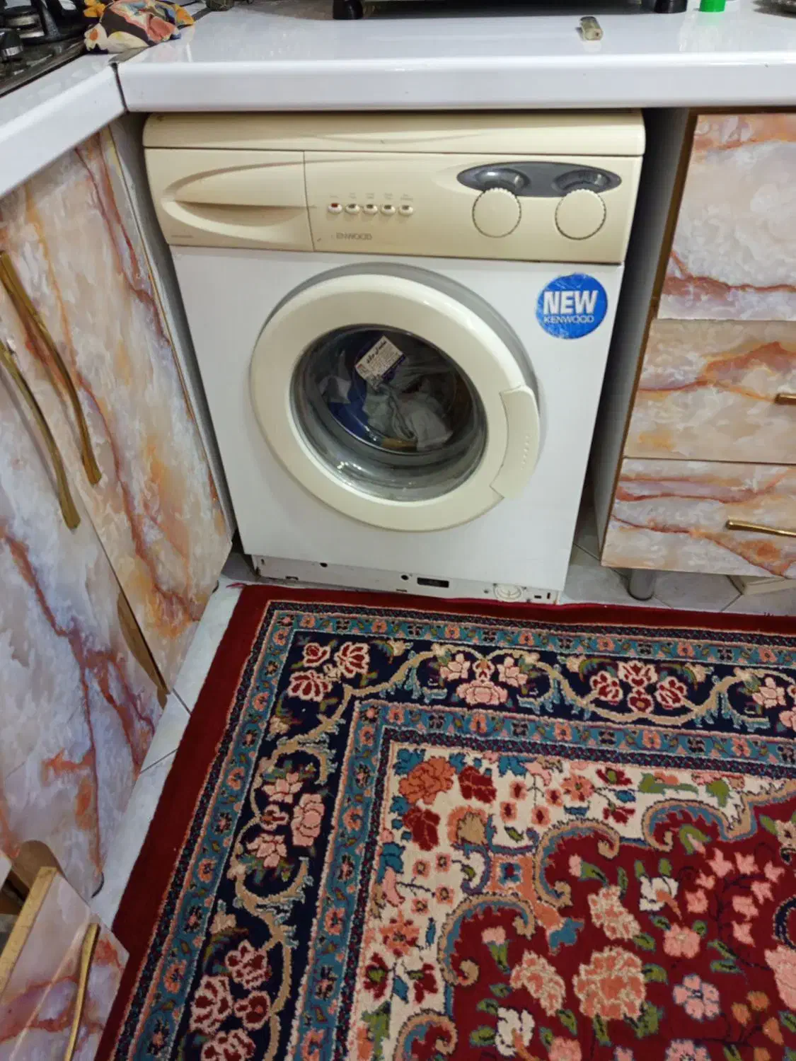 ماشین لباسشویی 6کیلویی کنوود سالم|ماشین لباسشویی و خشککن لباس|کرج, کرج نو|دیوار