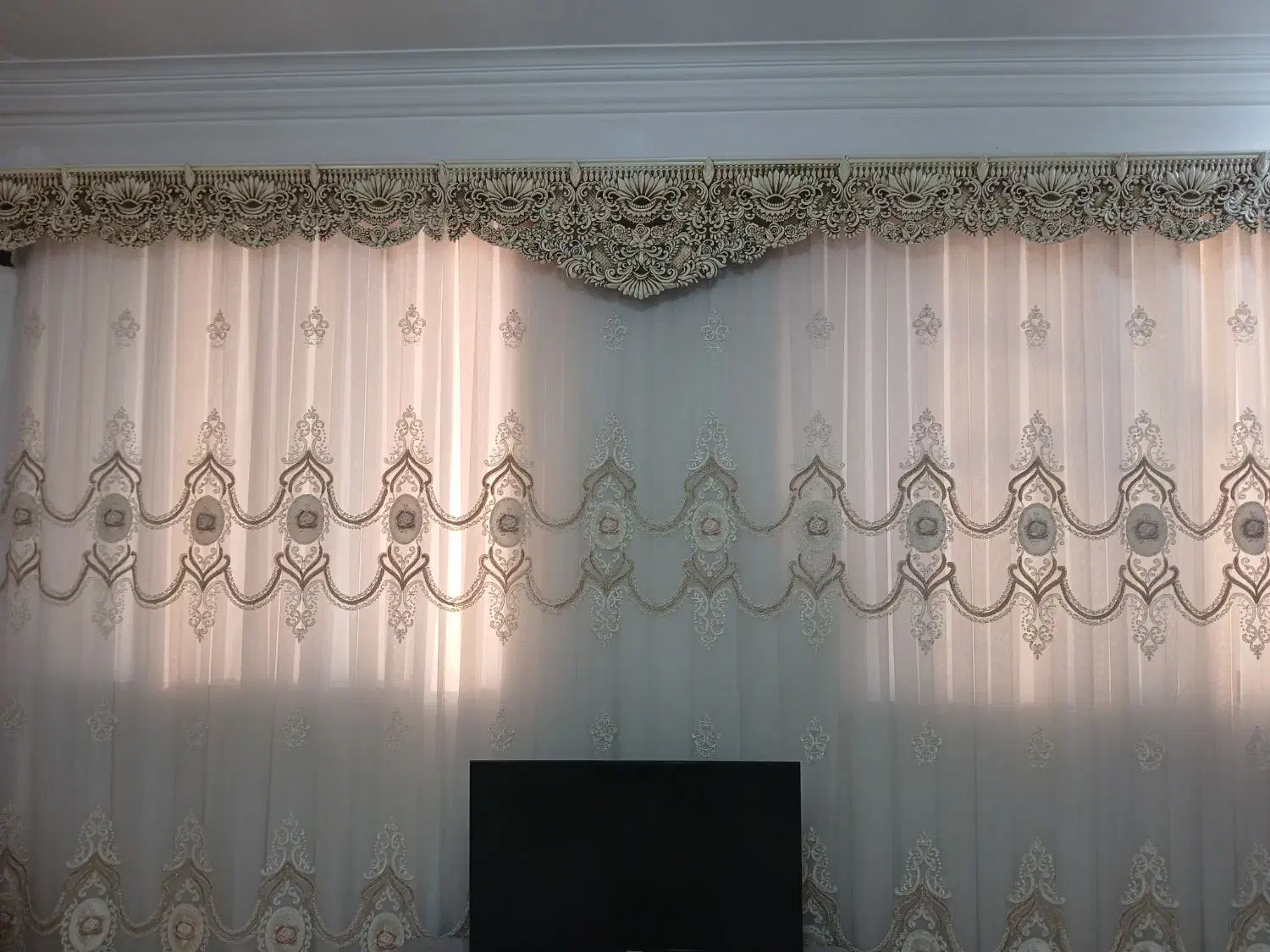 پرده بسیار شیک زیبا جنس عالی|پرده، رانر، رومیزی|لاهیجان, لیالستان|دیوار