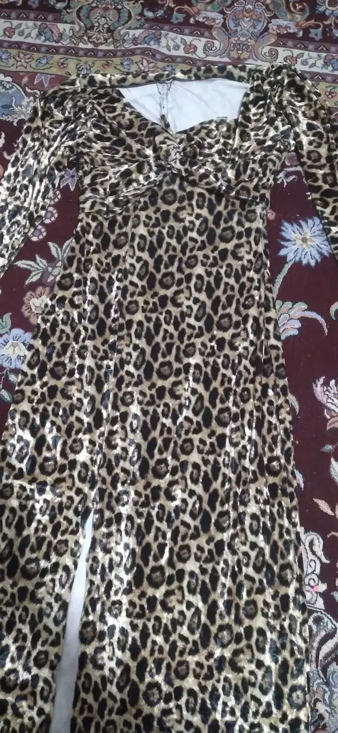 لباس مجلسی مخمل پلنگی|لباس|میاندوآب, |دیوار