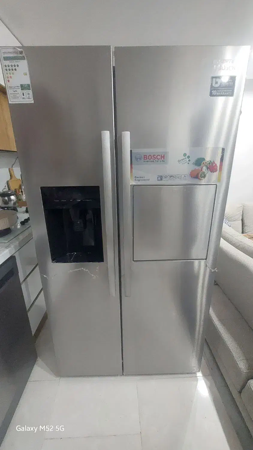 ساید بای ساید بوش آلمان اصل|یخچال و فریزر|هشتگرد, شهرک المهدی|دیوار