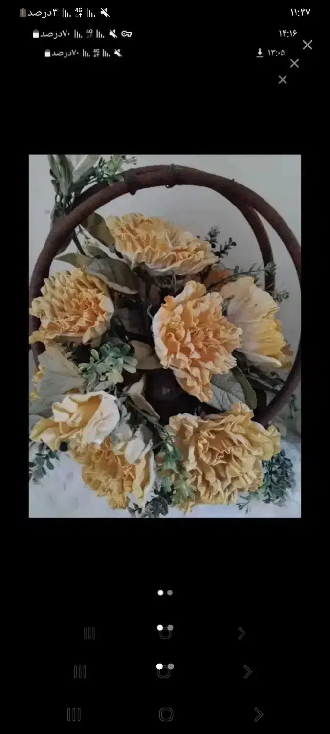 گل زیبا|گل مصنوعی|مراغه, |دیوار