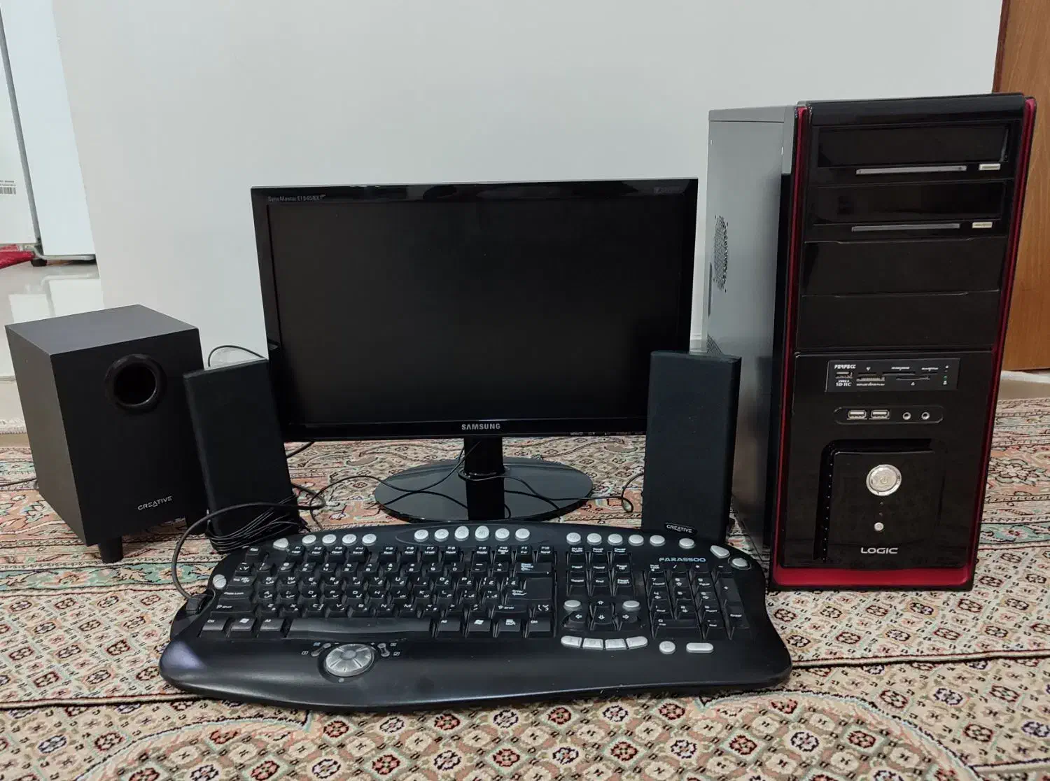 کامپیوتر کامل سالم فروش فوری|رایانه رومیزی|خرم‌آباد, |دیوار