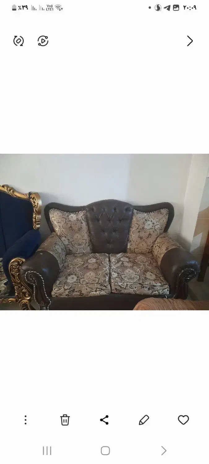 مبل هفت نفره|مبلمان خانگی و میز عسلی|تالش, هشتپر|دیوار