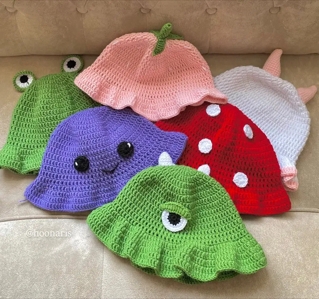 کلاه های باکت زیبا دستبافت|لباس|اسلامشهر, شهرک لاله|دیوار