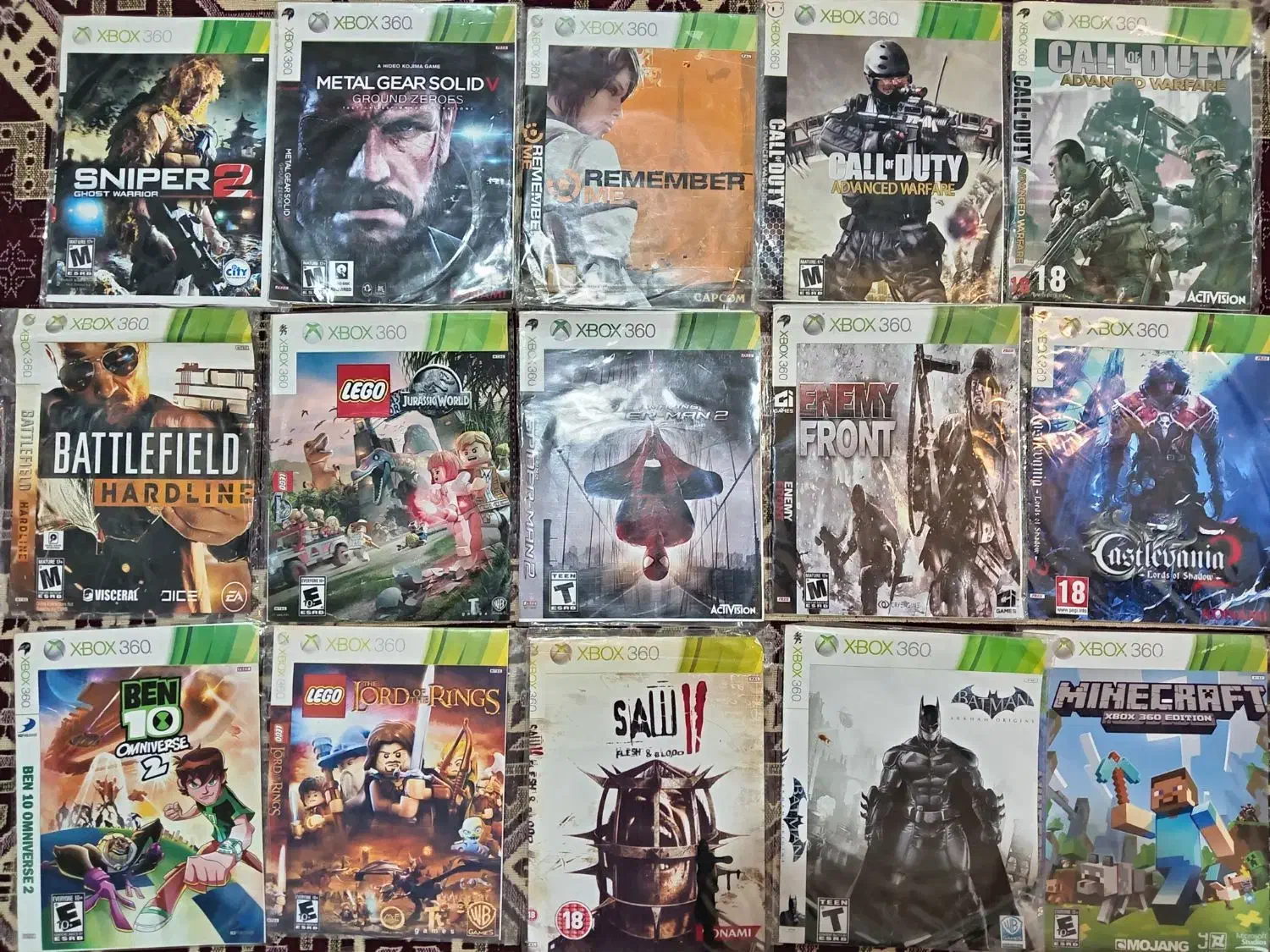 سی دی بازی ایکس باکس ۳۶۰|کنسول، بازی ویدئویی و آنلاین|تهران, کیانشهر|دیوار