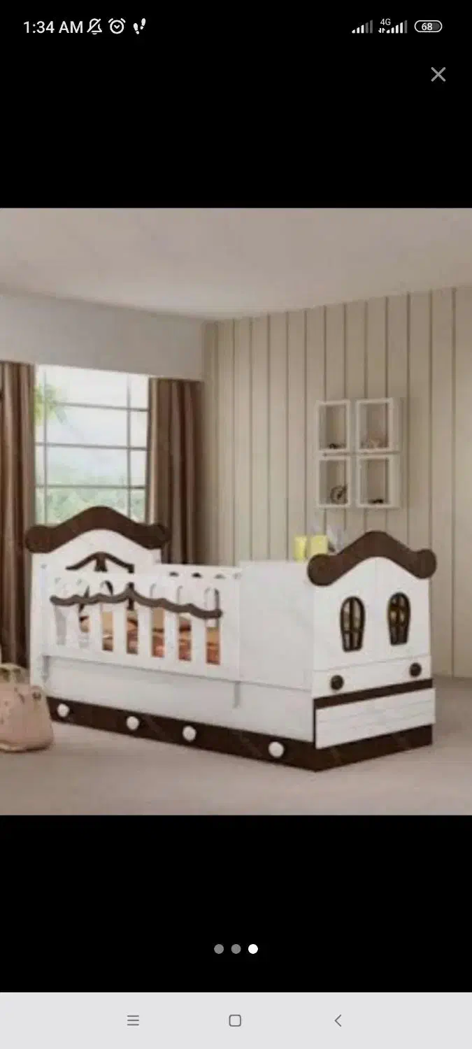 تخت خواب طرح کلبه|تخت و سرویس خواب|بندرعباس, |دیوار