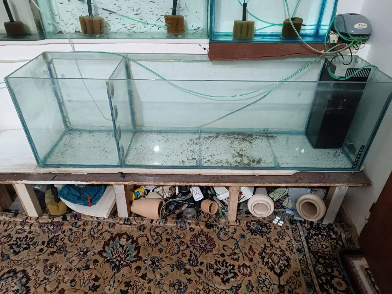 اکواریوم وماهی و پمپ و....|ماهی|همدان, |دیوار