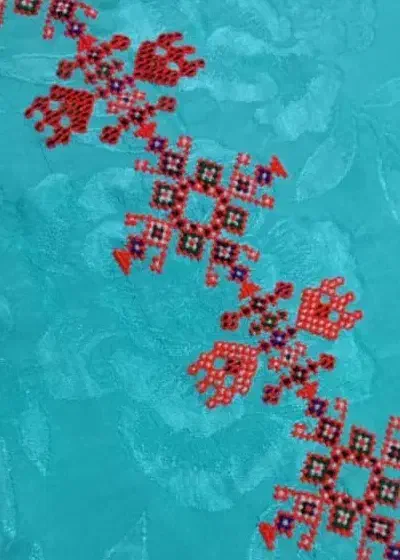 سوزن دوزم|لباس|چابهار, |دیوار