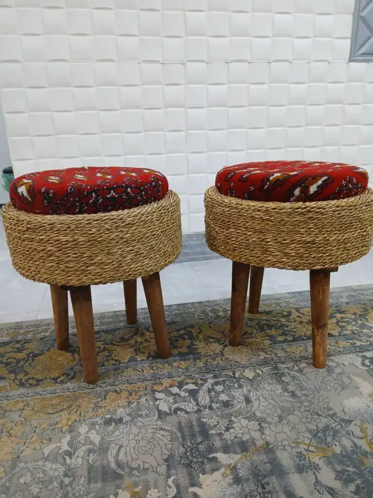 صندلی حصیری دو نفره تولید مستقیم|مبلمان خانگی و میز عسلی|اصفهان, قلعه طبره|دیوار