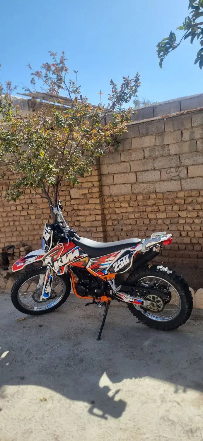 تریل فلات 250 طرح ktm|موتورسیکلت|تهران, تهرانپارس شرقی|دیوار
