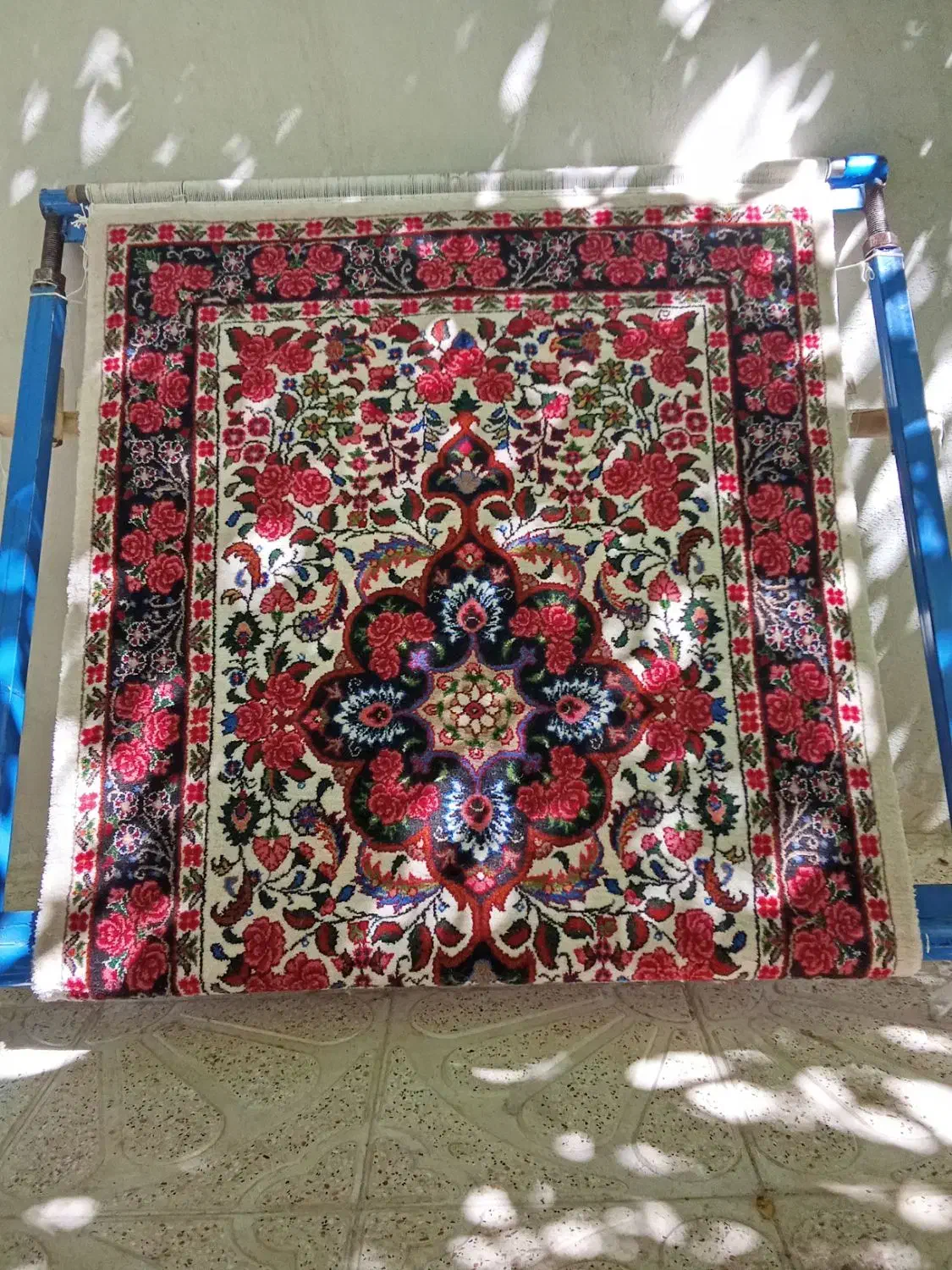 فرش دستبافت گلسرخ|فرش|سنقر, |دیوار