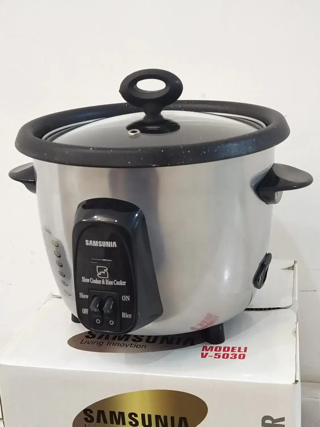 پلوپز سامسونیا (SAMSUNIA) نو و کم کارکرد|اجاق گاز و لوازم برقی پخت‌وپز|مشهد, رضاشهر|دیوار