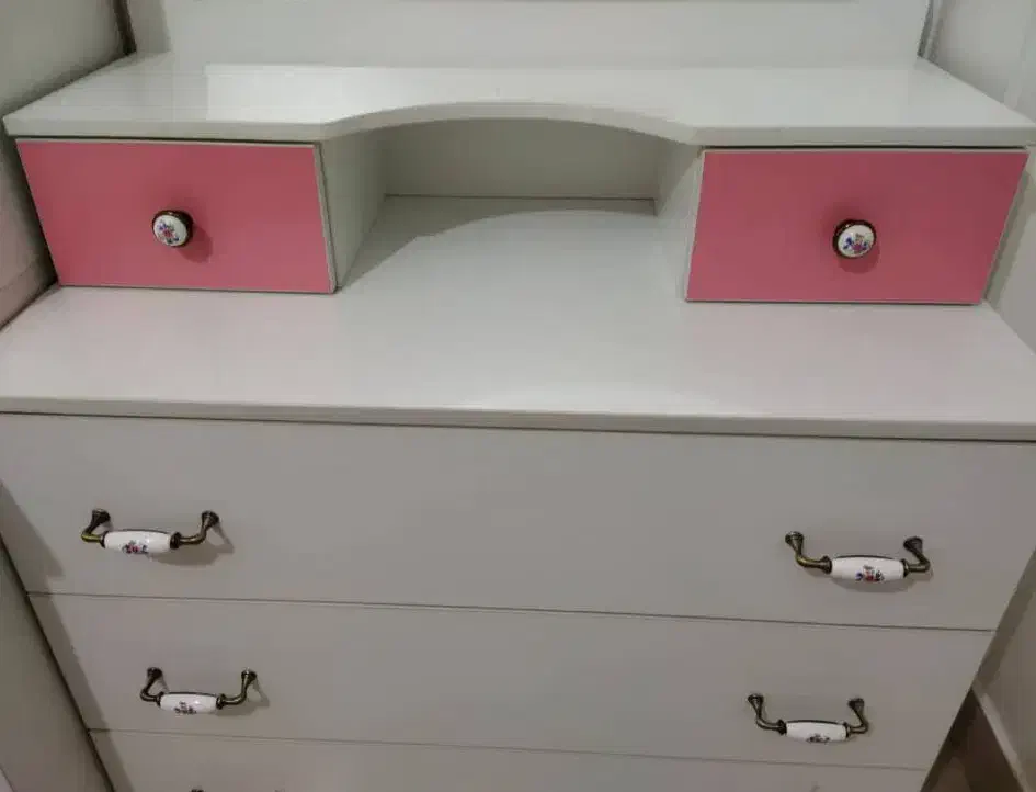 میز آینه MDF|تخت و سرویس خواب|گرگان, |دیوار