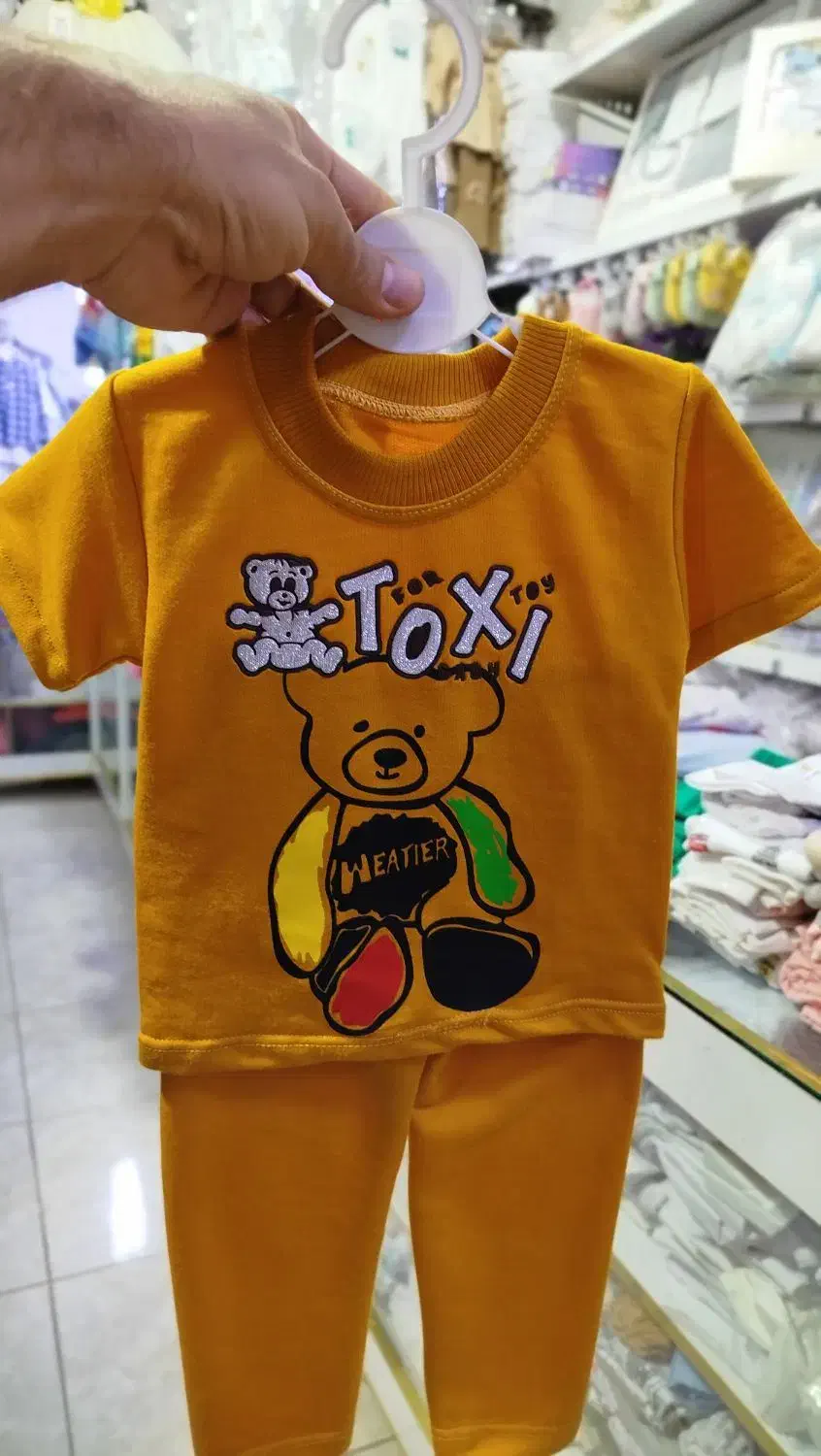 ست تیشرت‌ شلوار نوزادی طرح‌دار فقط 98 تومان|کفش و لباس بچه|مریوان, |دیوار