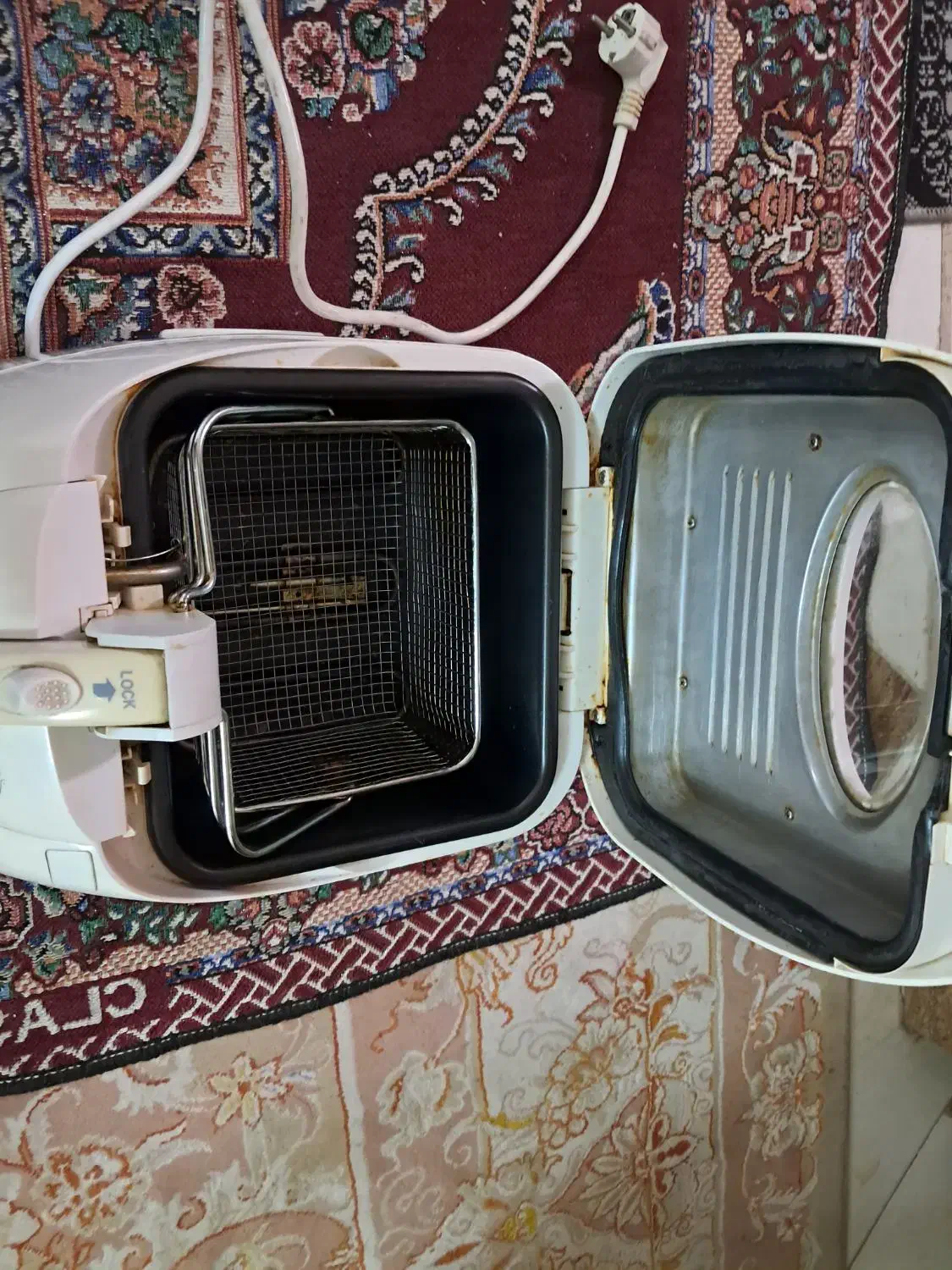 سرخ کن مدل سانی|اجاق گاز و لوازم برقی پخت‌وپز|بروجرد, |دیوار