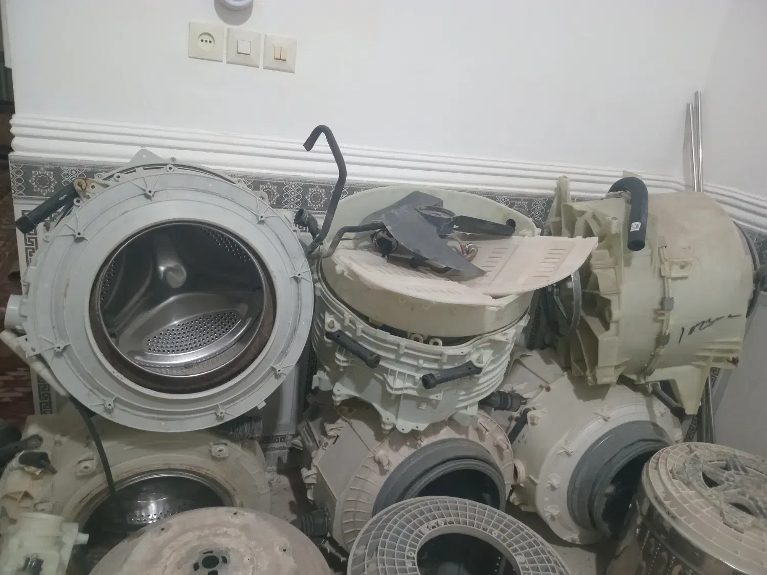 دیگ استوک لباسشویی|ماشین لباسشویی و خشککن لباس|شادگان, |دیوار