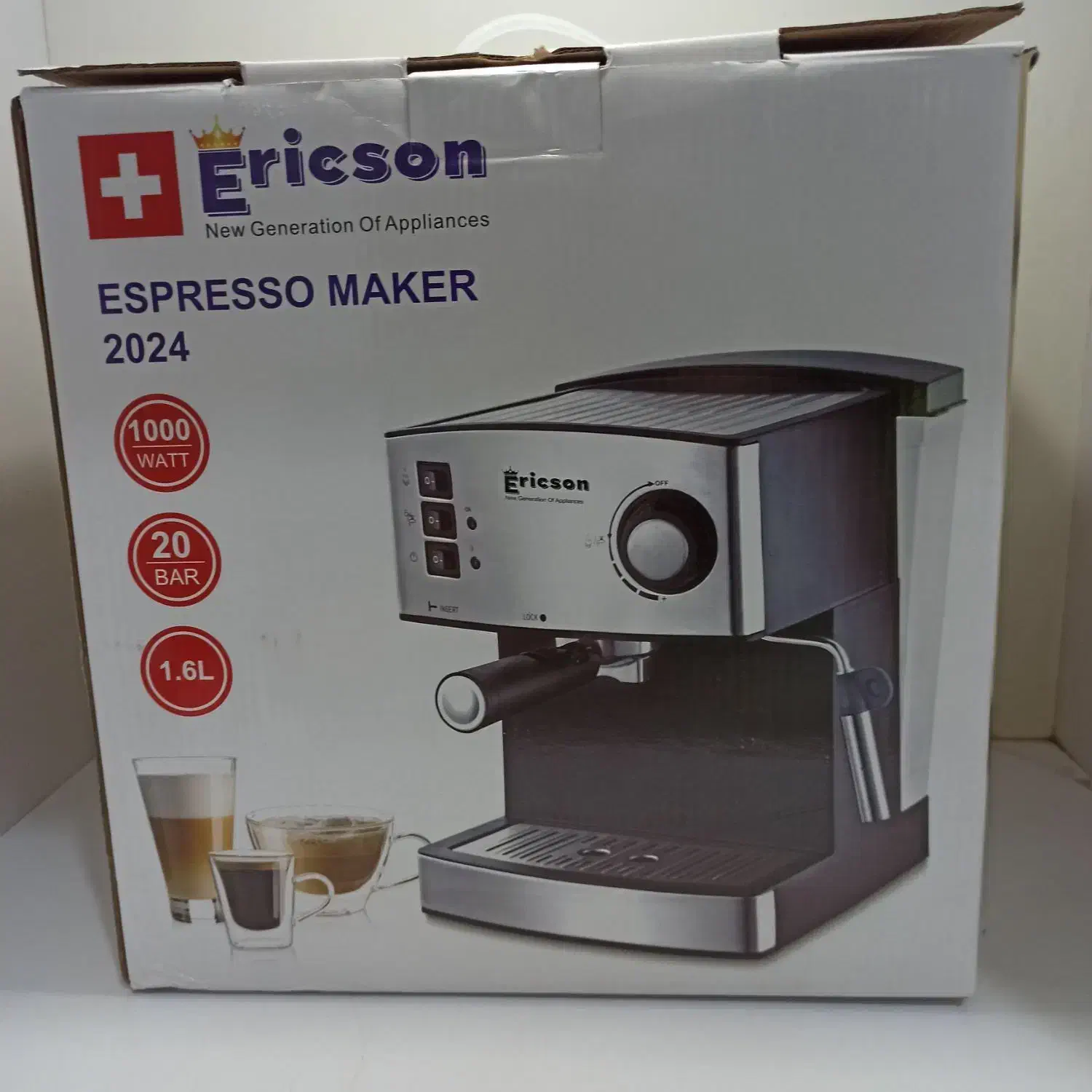 اسپرسو ساز اریکسون|سماور، چای‌ساز، قهوه‌ساز|آبادان, |دیوار