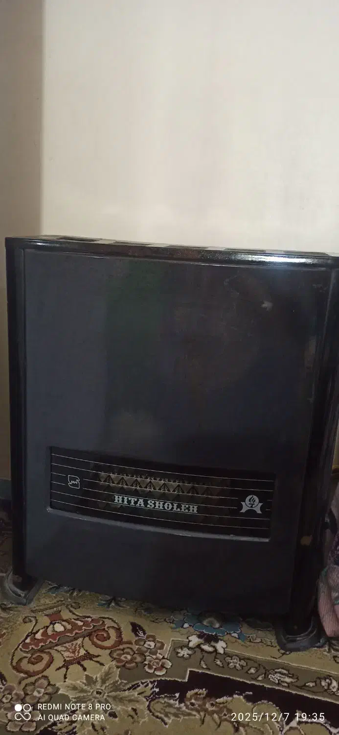 بخاریی گازی به همراه لوله هاش|بخاری، هیتر، شومینه|اهواز, کمپلو شمالی|دیوار