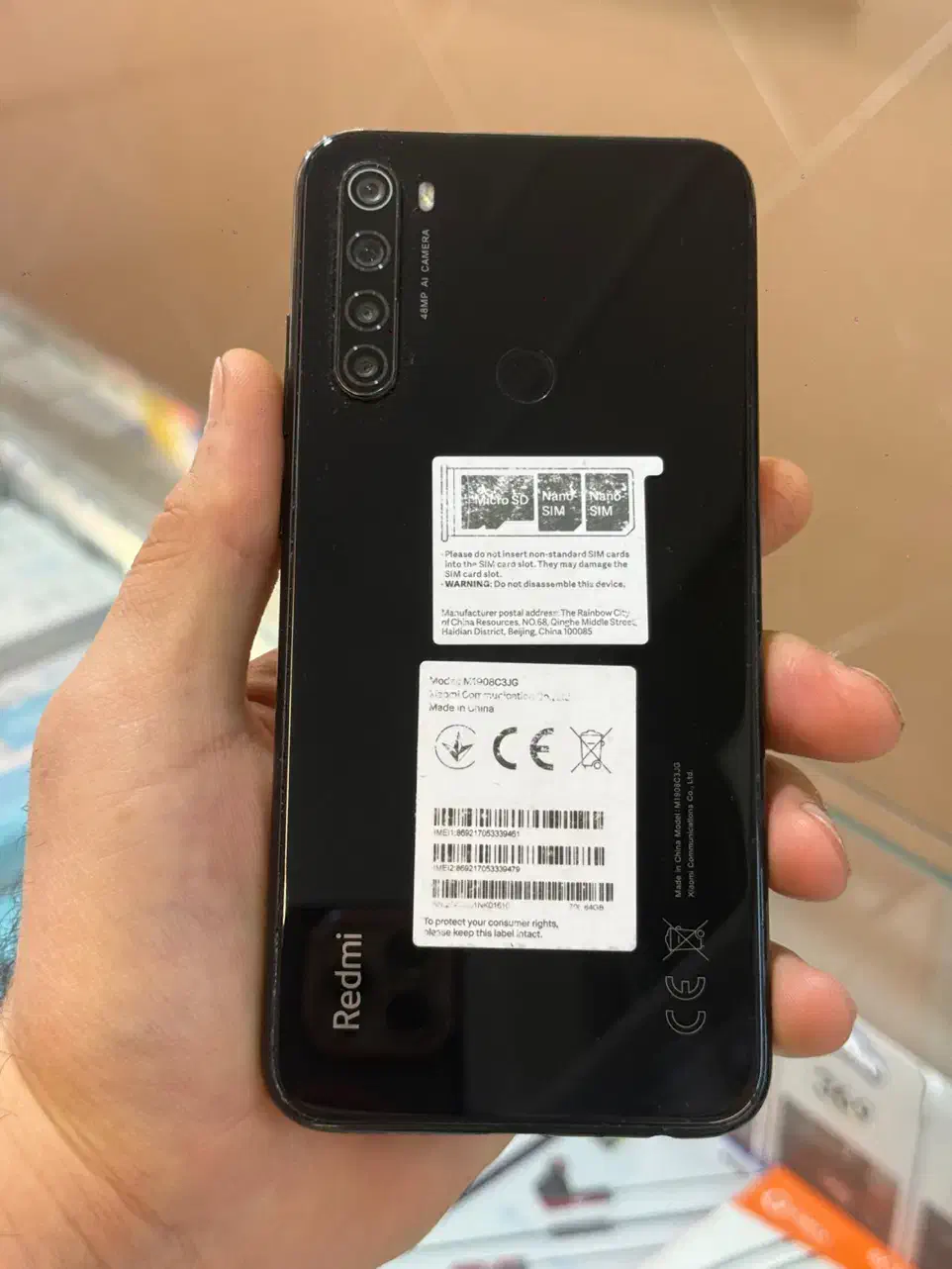 شیامی نوت ۸ باحافظه ۶۴ گیگ رام ۴|موبایل|گنبد کاووس, |دیوار