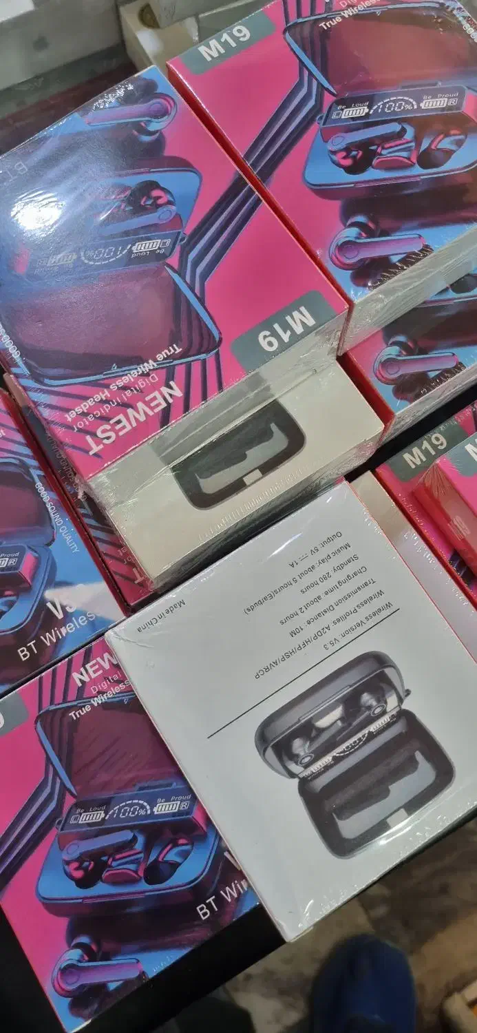 ایرپاد زیبای M19 با پاوربانک|لوازم جانبی موبایل و تبلت|کاشان, رجایی|دیوار