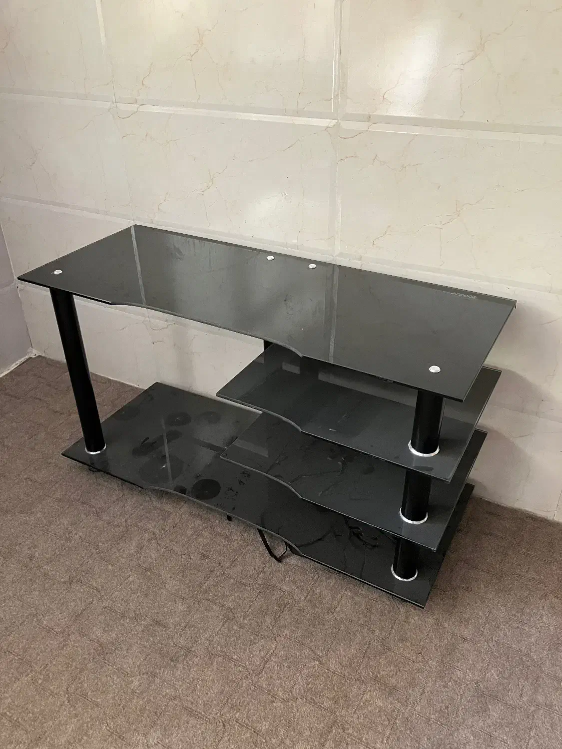 میزتلویزیون شیشه ای|میز تلویزیون|دهاقان, |دیوار