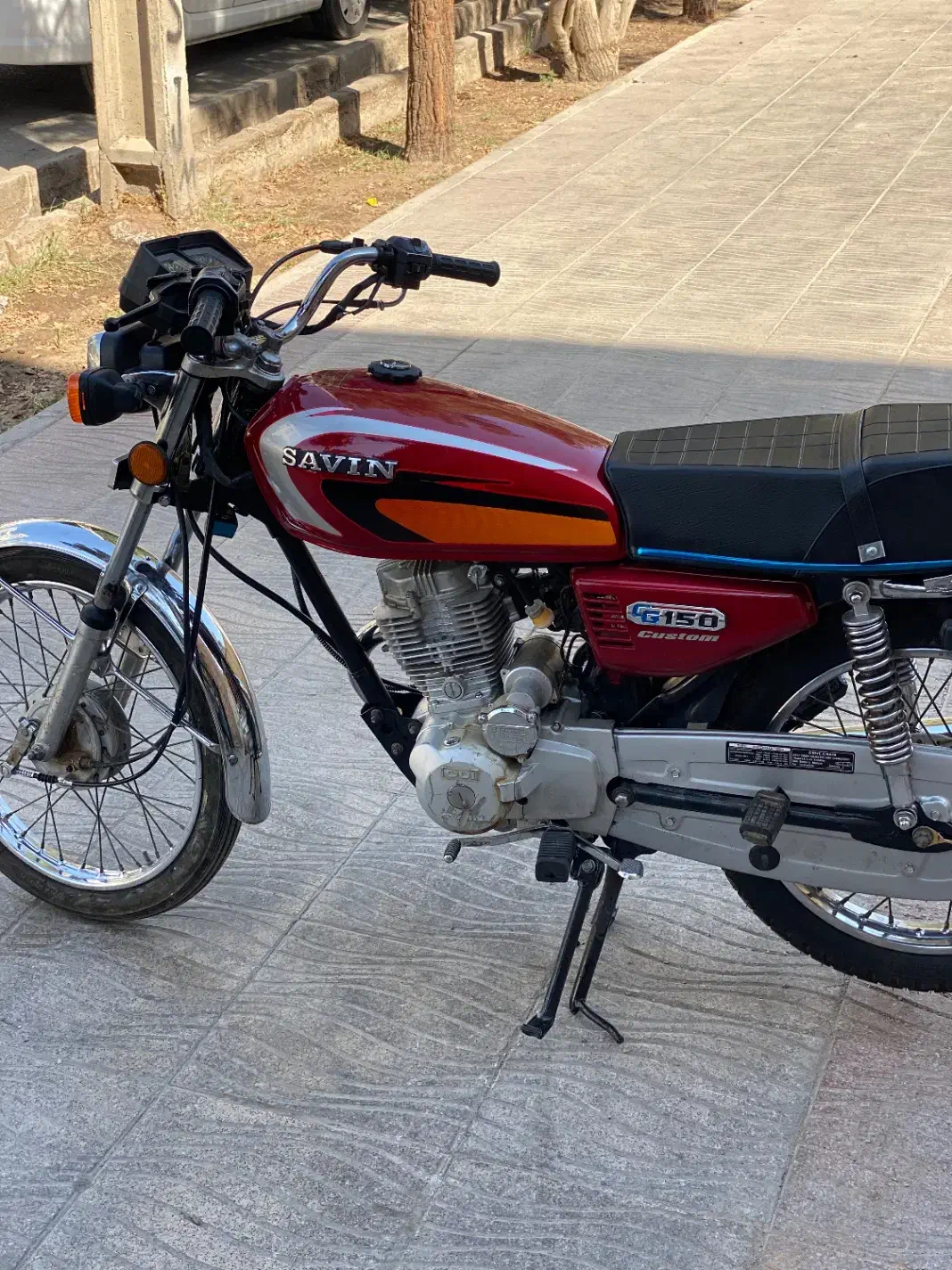 موتور ساوین ۱۵۰|موتورسیکلت|اردکان, |دیوار