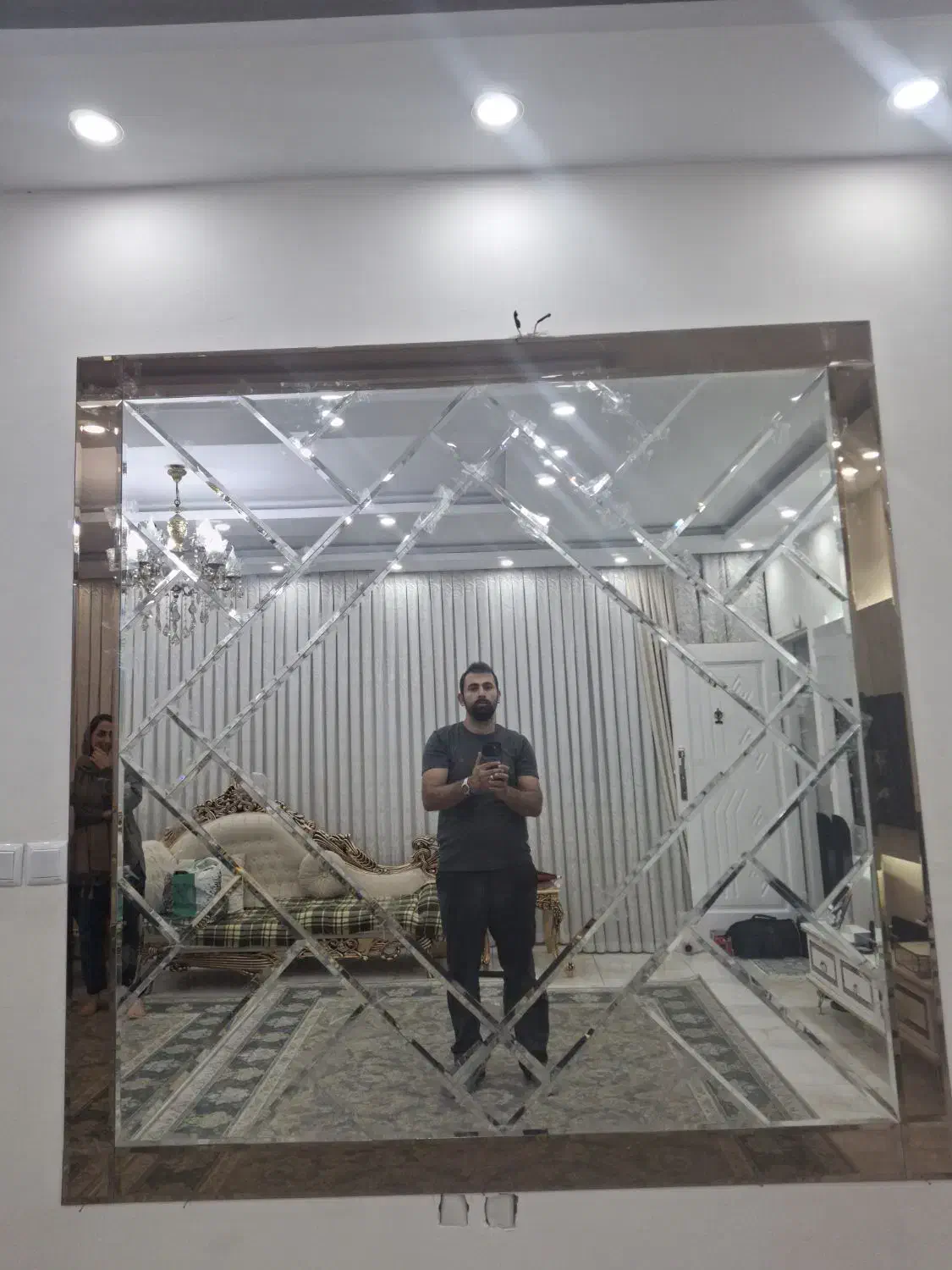 آینه کاری|آینه|فردیس, فردیس|دیوار