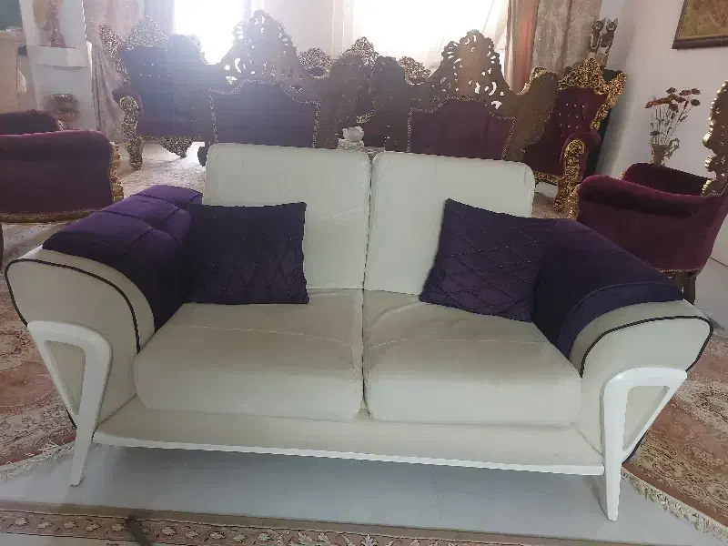 مبل راحتی ۵نفره|مبلمان خانگی و میز عسلی|شاهینشهر, الهیه|دیوار