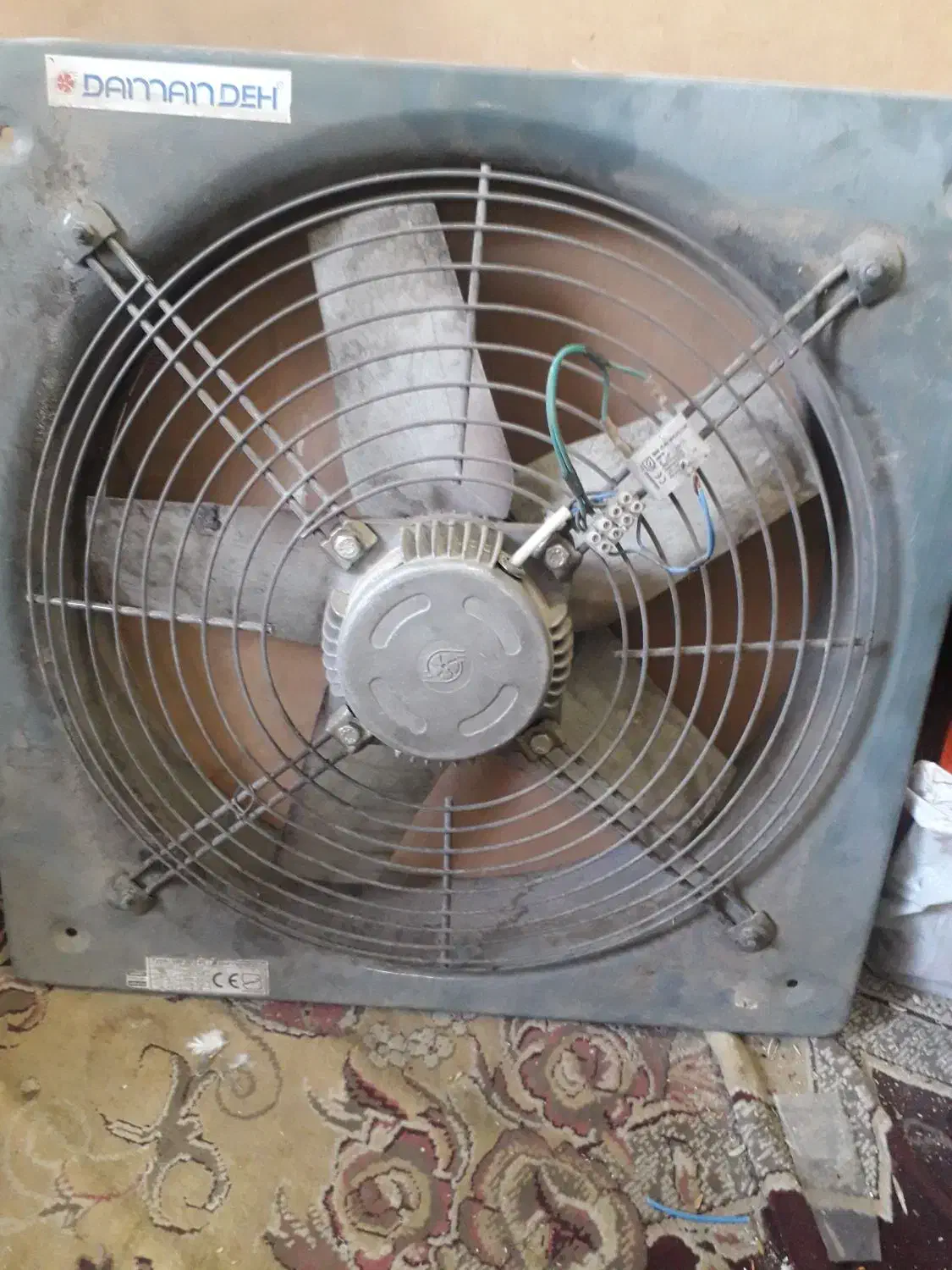 هواکش ۷۰در۷۰|پنکه و تصفیه‌کنندهٔ هوا|یزد, |دیوار