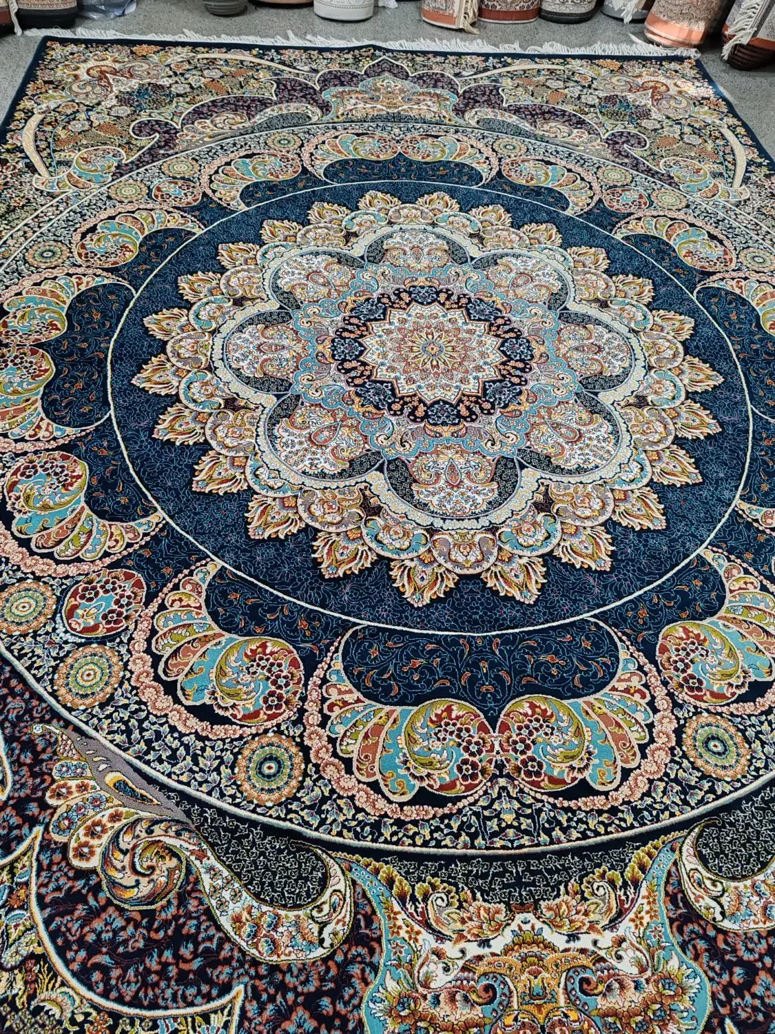 2تخته فرش تهران 9متری شاهان راش700 اصلی|فرش|قم, نیروگاه|دیوار