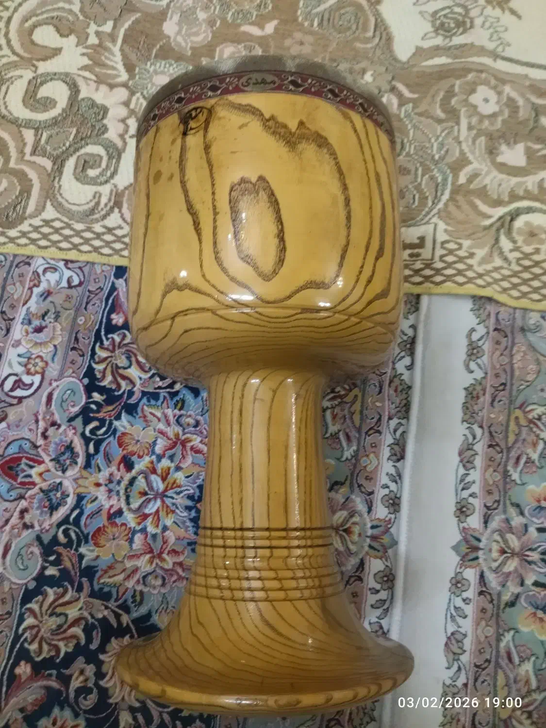 تنبک شیرانی|سازهای سنتی|خرم‌آباد, |دیوار