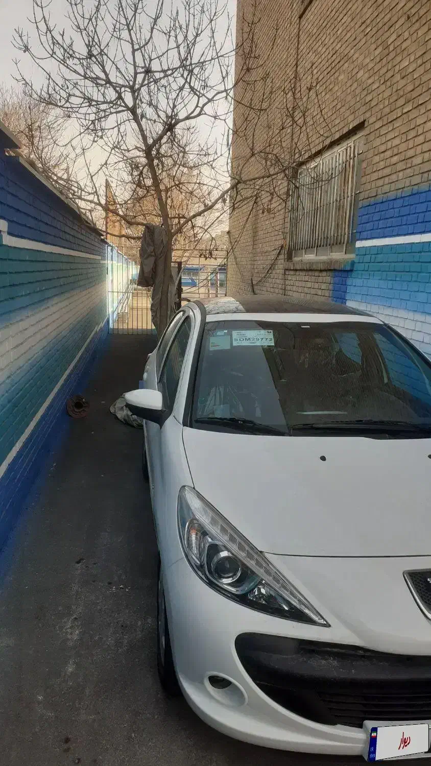 207 پانا صفر|خودرو سواری و وانت|تهران, شهرک فردوس (حسینی)|دیوار