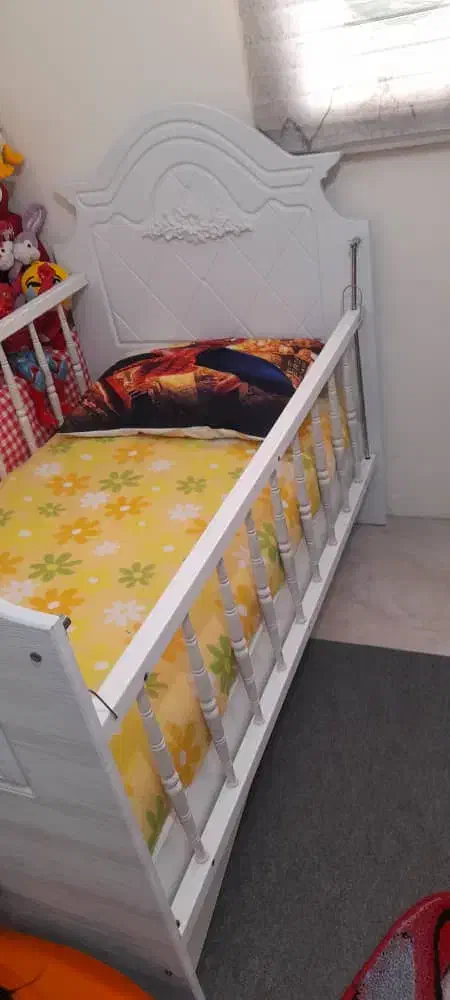 تخت کودک + تشک نو|تخت و سرویس خواب|پاکدشت, پاکدشت (مامازند)|دیوار