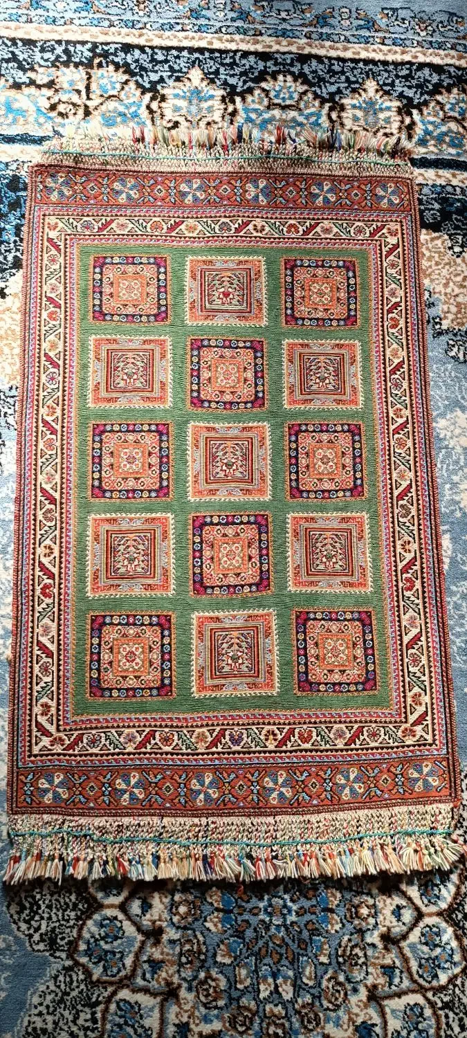 گلیم|گلیم، جاجیم، گبه|کرمان, |دیوار