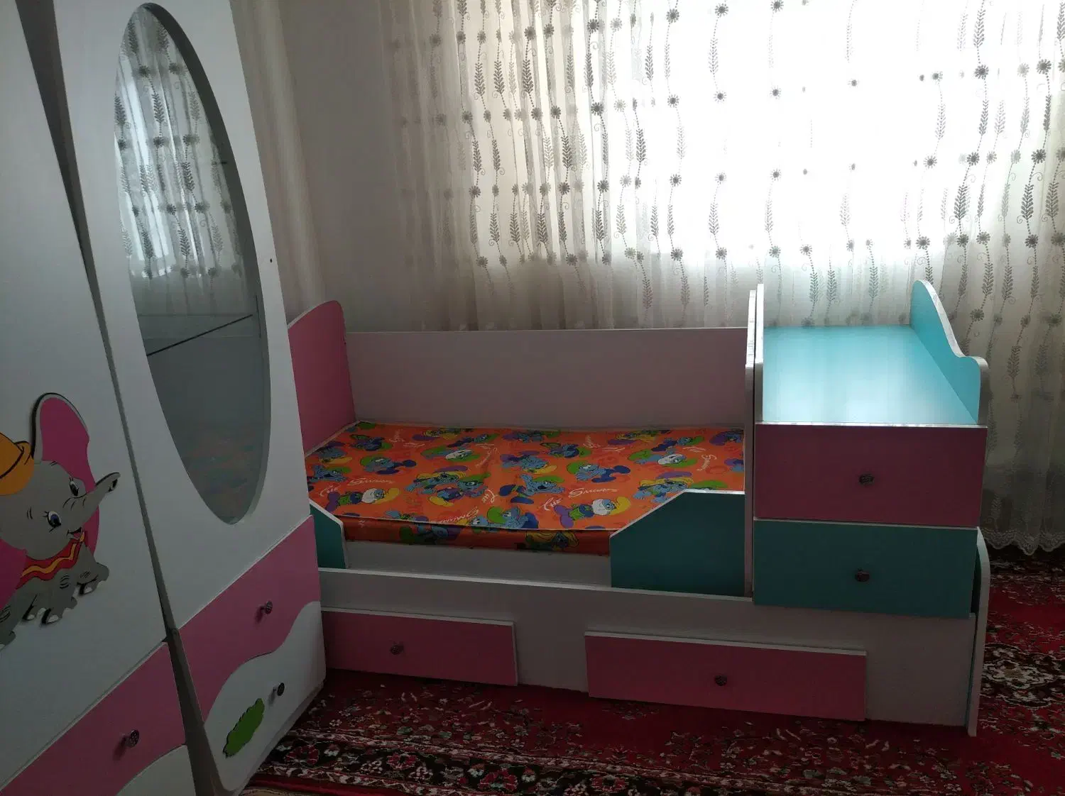 کمد نوزادو نوجوان|تخت و سرویس خواب|لالجین, |دیوار