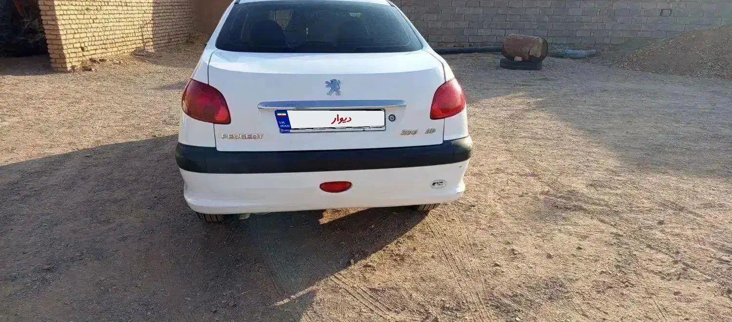 206 sd V8 مدل 95|خودرو سواری و وانت|اسفراین, |دیوار