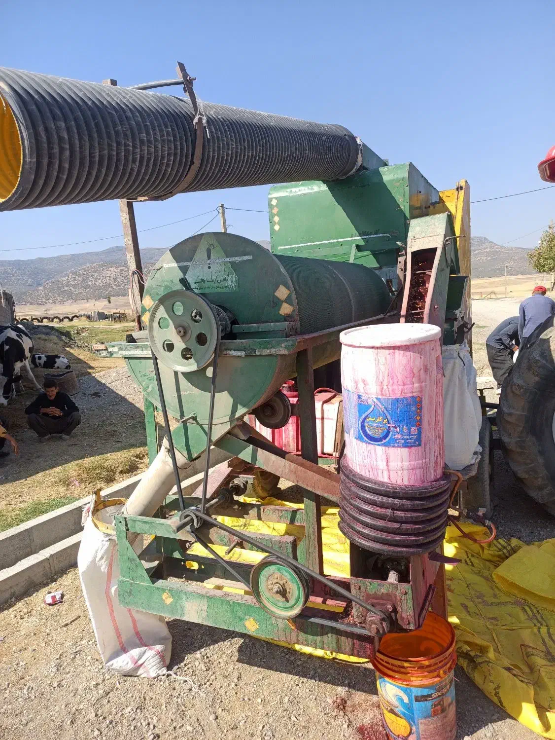 بوجاری گندم جو 1تا 1/5تن در ساعت|عمدهفروشی|ماهیدشت, |دیوار