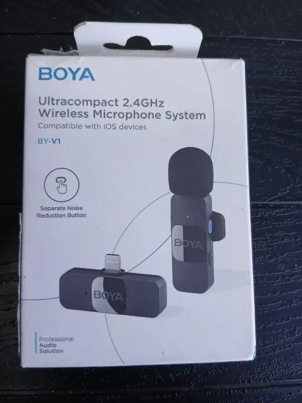 میکروفون بویا لایتنینگ مخصوص آیفون|لوازم جانبی موبایل و تبلت|خلخال, |دیوار