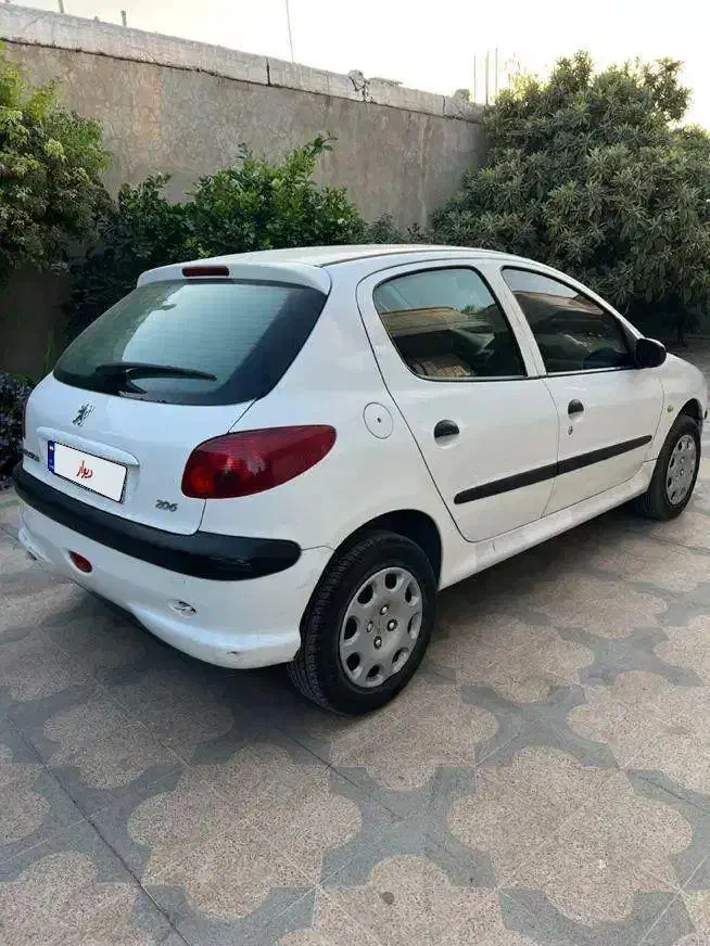 ۲۰۶ تیپ ۲ مدل ۹۱|خودرو سواری و وانت|نورآباد ممسنی, |دیوار