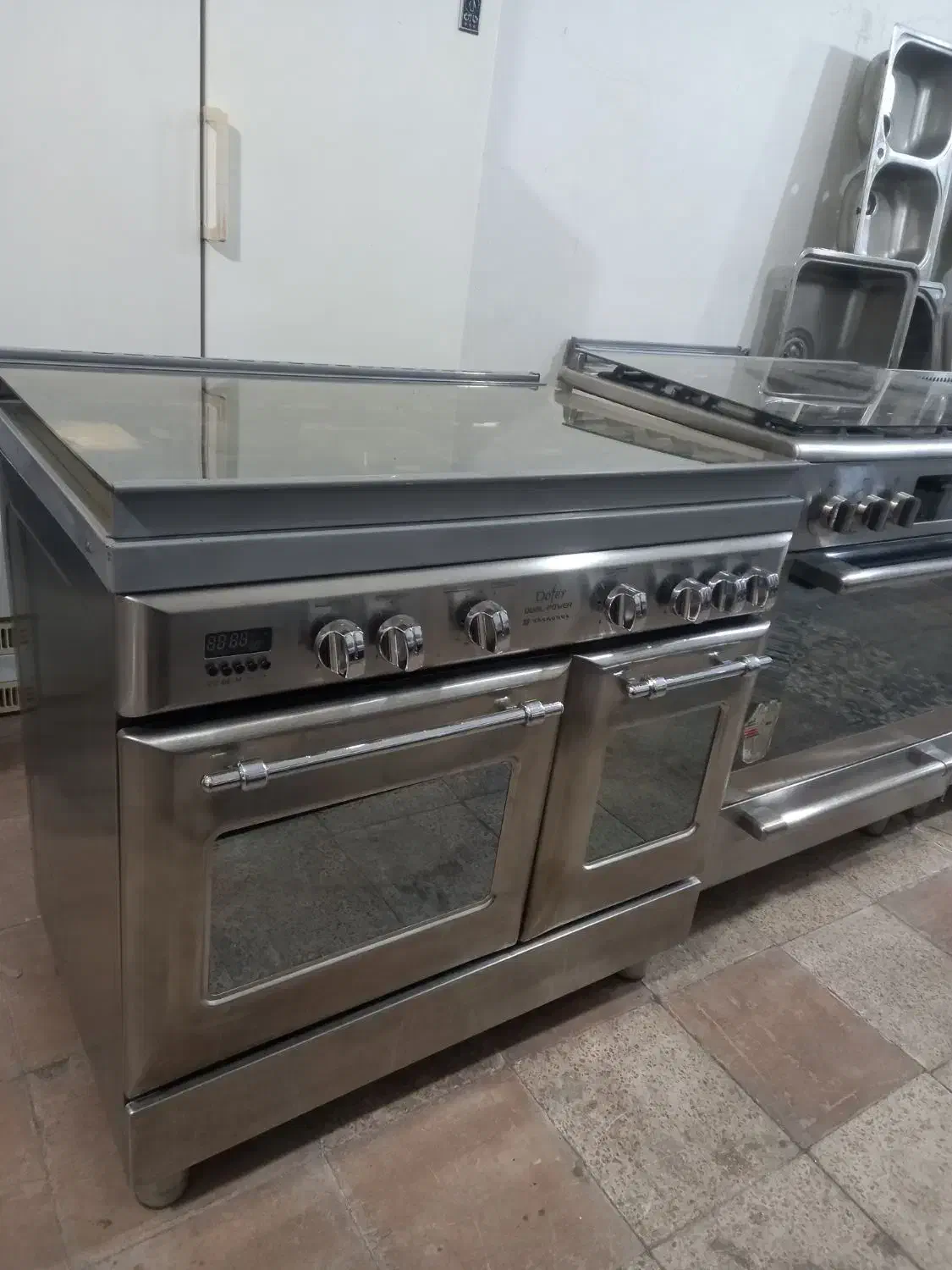 گاز فردار استیل، دو فر|اجاق گاز و لوازم برقی پخت‌وپز|سبزوار, طبرسی (جعفرآباد)|دیوار