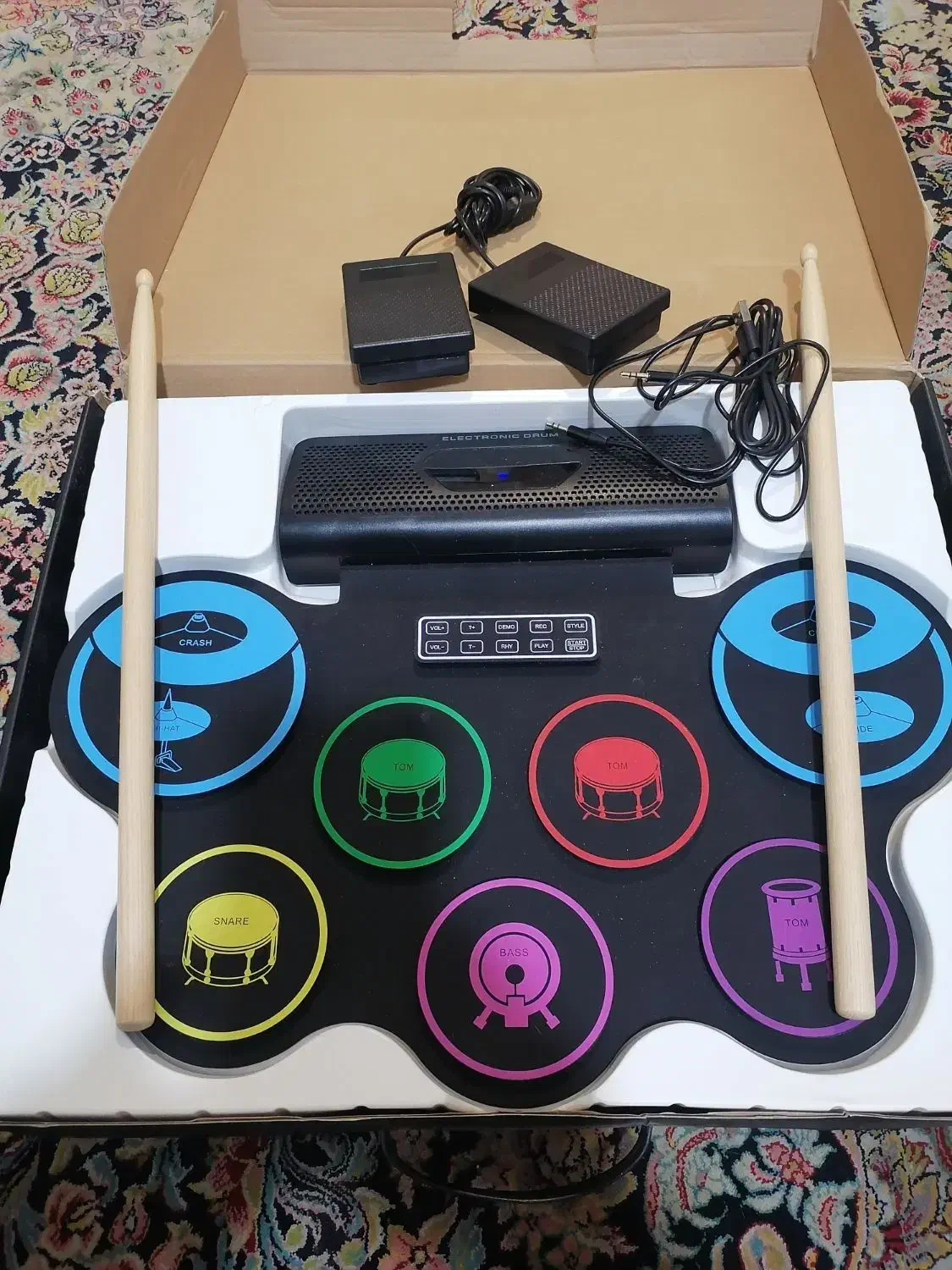 ضرب و تمپو ویک عدد پد پرکاشن|درام و پرکاشن|تهران, هفده شهریور|دیوار