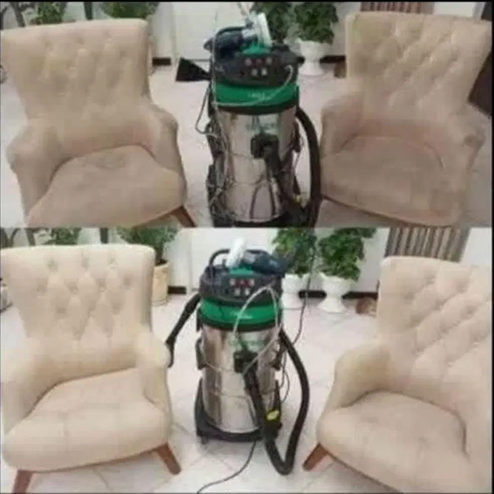 مبل شویی درخشان بابهترین دستگاه ومواد نانو|خدمات نظافت|اراک, |دیوار