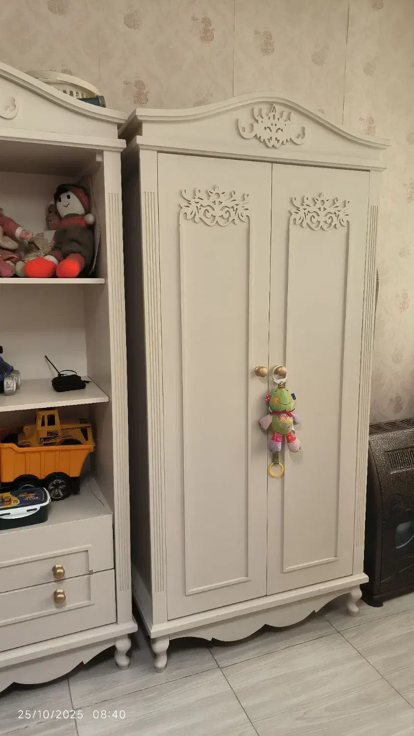 سرویس چوب نوزاد|تخت و سرویس خواب|مشهد, چهاربرج|دیوار