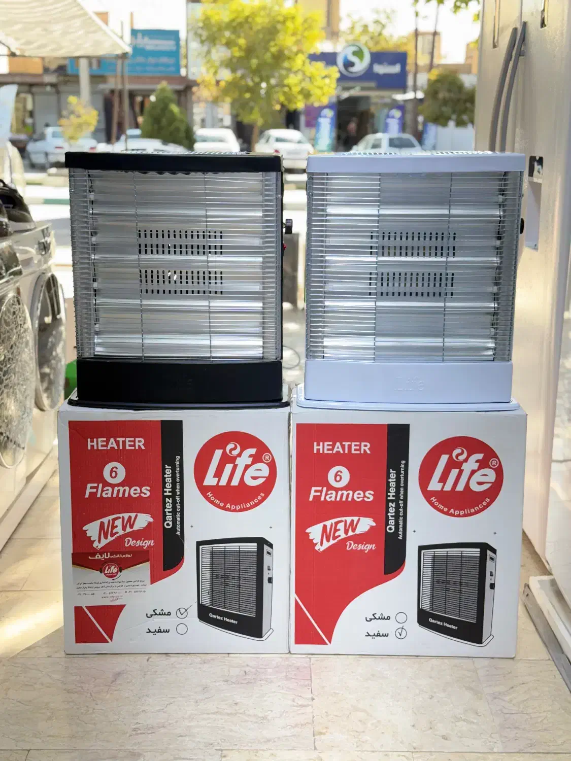 بخاری برقی فن دار هیتر برقی لایف شش المنت|بخاری، هیتر، شومینه|کرمانشاه, |دیوار