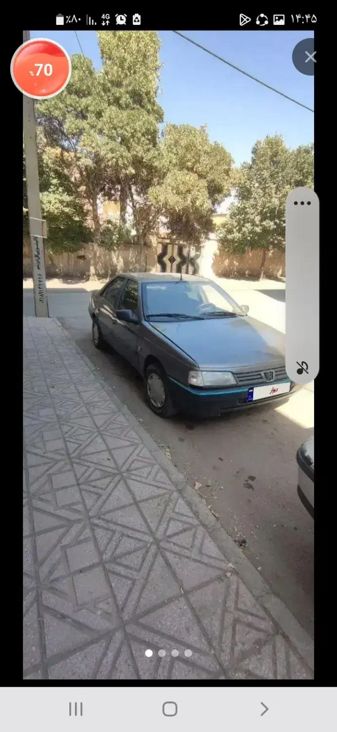 پژو روا تمیز ۸سال خواب|خودرو سواری و وانت|همدان, |دیوار