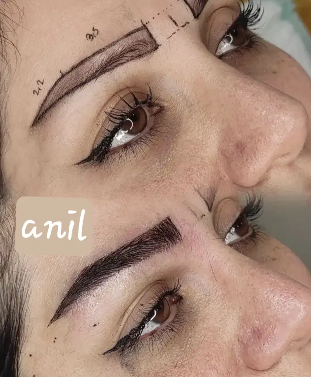 کاشت ابروی طبیعی و دائمی(میکروکاشت)|خدمات آرایشگری و زیبایی|تبریز, |دیوار