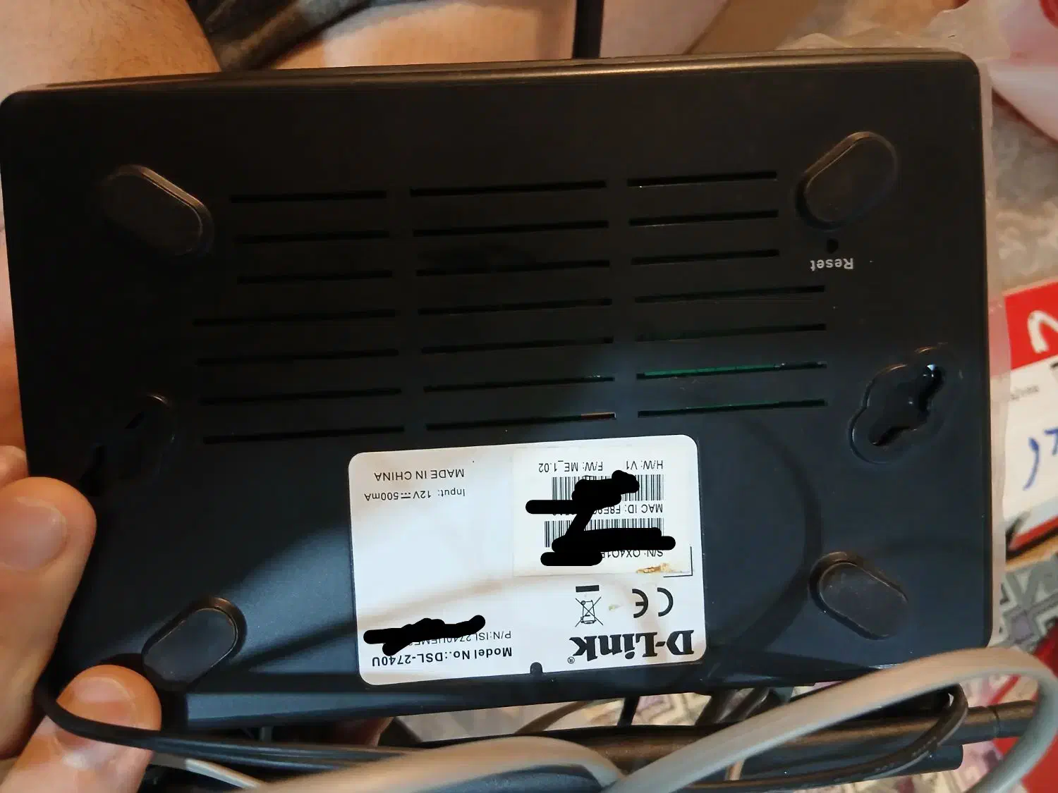 مودم d-link دی لینک 2740|مودم و تجهیزات شبکه|اهواز, کیانشهر|دیوار