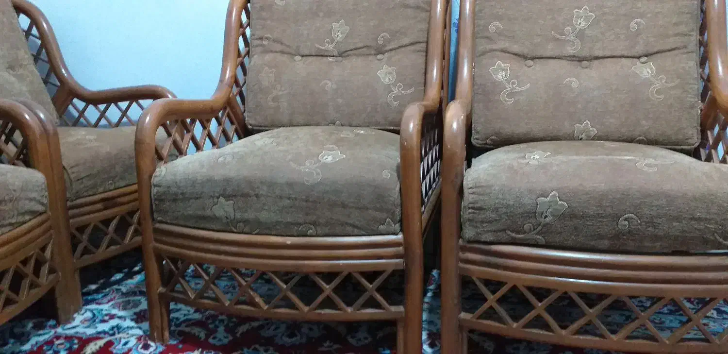 مبل راحتی پنج نفره|مبلمان خانگی و میز عسلی|ازنا, |دیوار