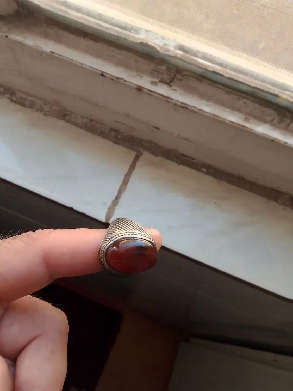 انگشتر عقیق قرمز|کلکسیون اشیاء عتیقه|مشهد, انقلاب|دیوار