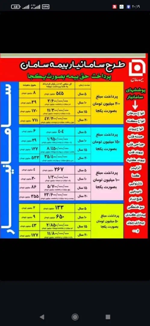 بیمه عمر وتشکیل سرمایه (فرصت طلایی سرمایه گذاری )|خدمات مالی، حسابداری، بیمه|شهرکرد, |دیوار